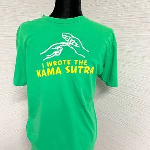 Men’s Abercrombie & Fitch Vintage funny tee - L - I wrote the Kama Sutra
